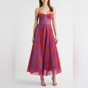 Pleated Cocktail Dress